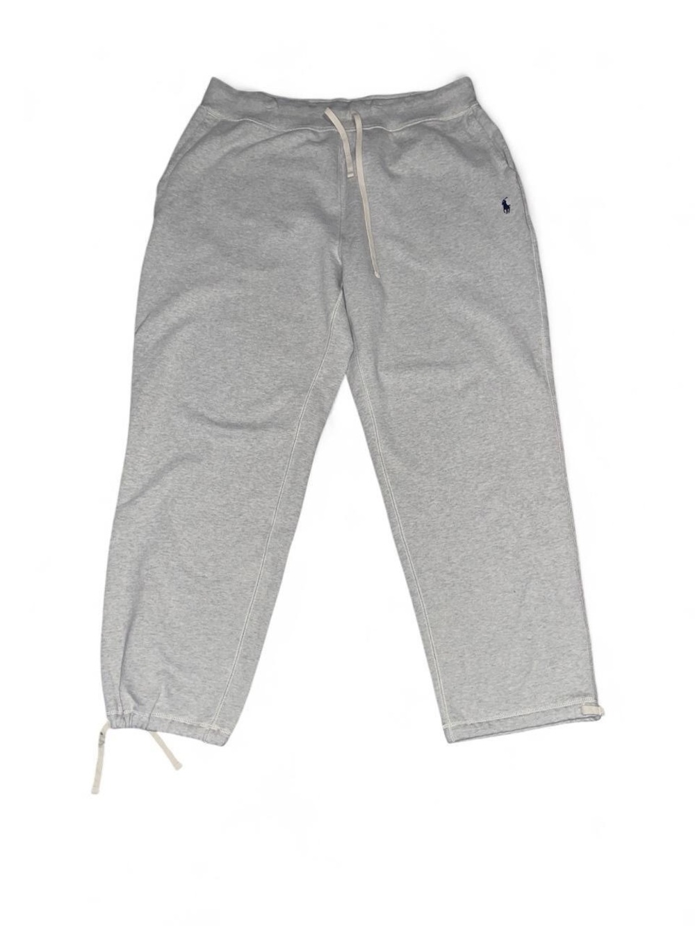 Polo Ralph Lauren Gray Fleece Sweatpants Joggers Mens Large Tall
